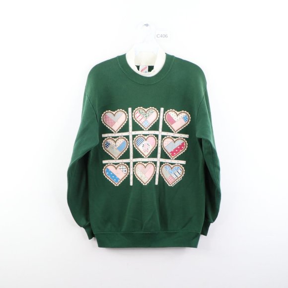 double collar sweatshirt